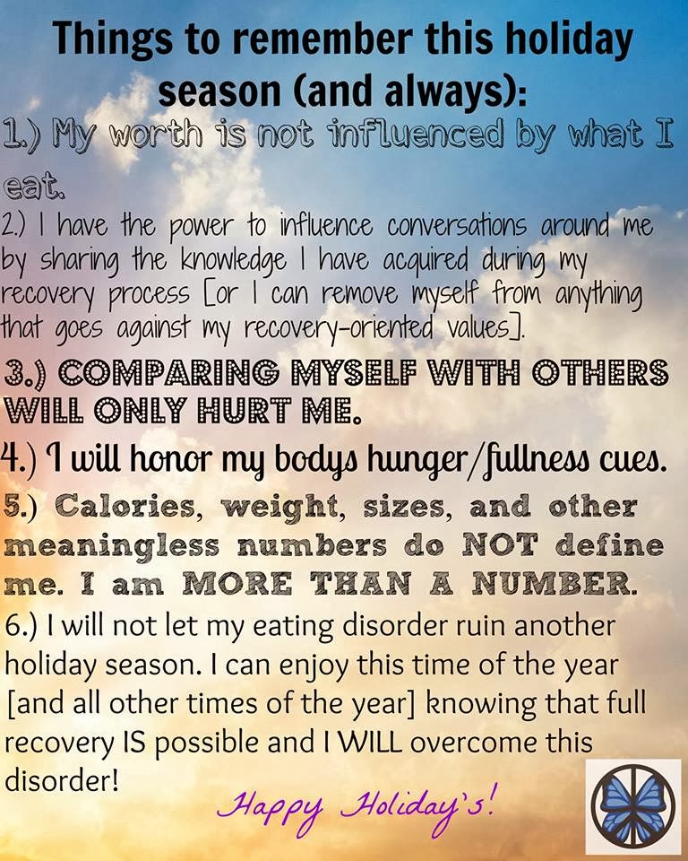 3 Things People With Eating Disorders Need During The Holidays 3 Things People With Eating Disorders Need During The Holidays